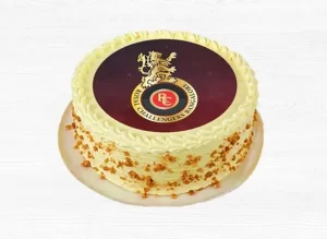 RCB Theme cake design