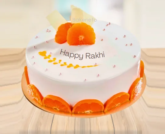 Customized Rakhi Theme cake design.