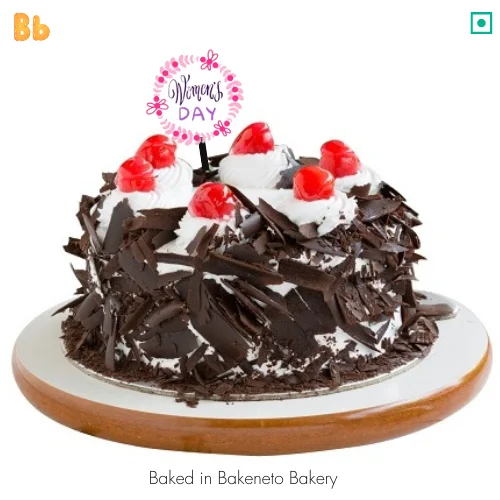 Black Forest Womens Day Cake